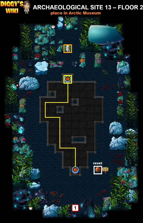 Archaeological Site 13 Map 1