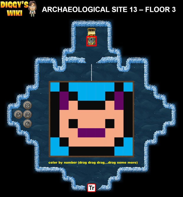 Archaeological Site 13 Map 2