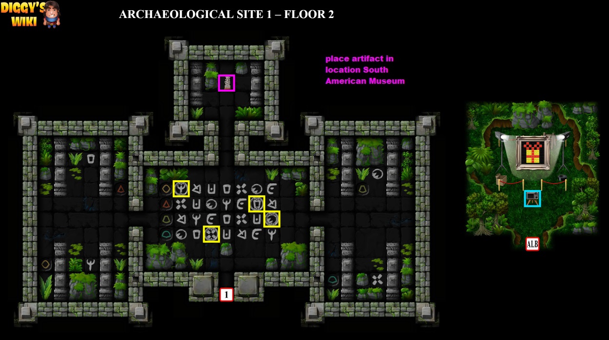 Archaeological Site 1 Map 1