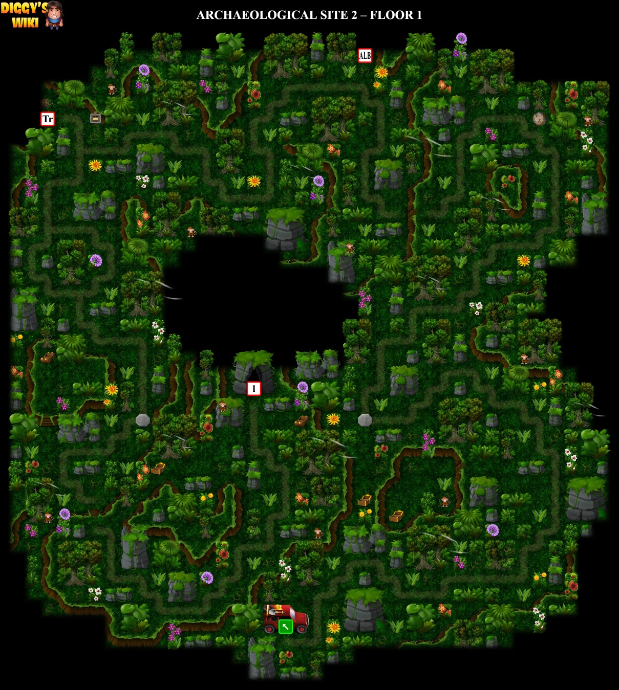 Archaeological Site 2 Map 0