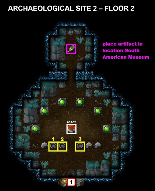 Archaeological Site 2 Map 1
