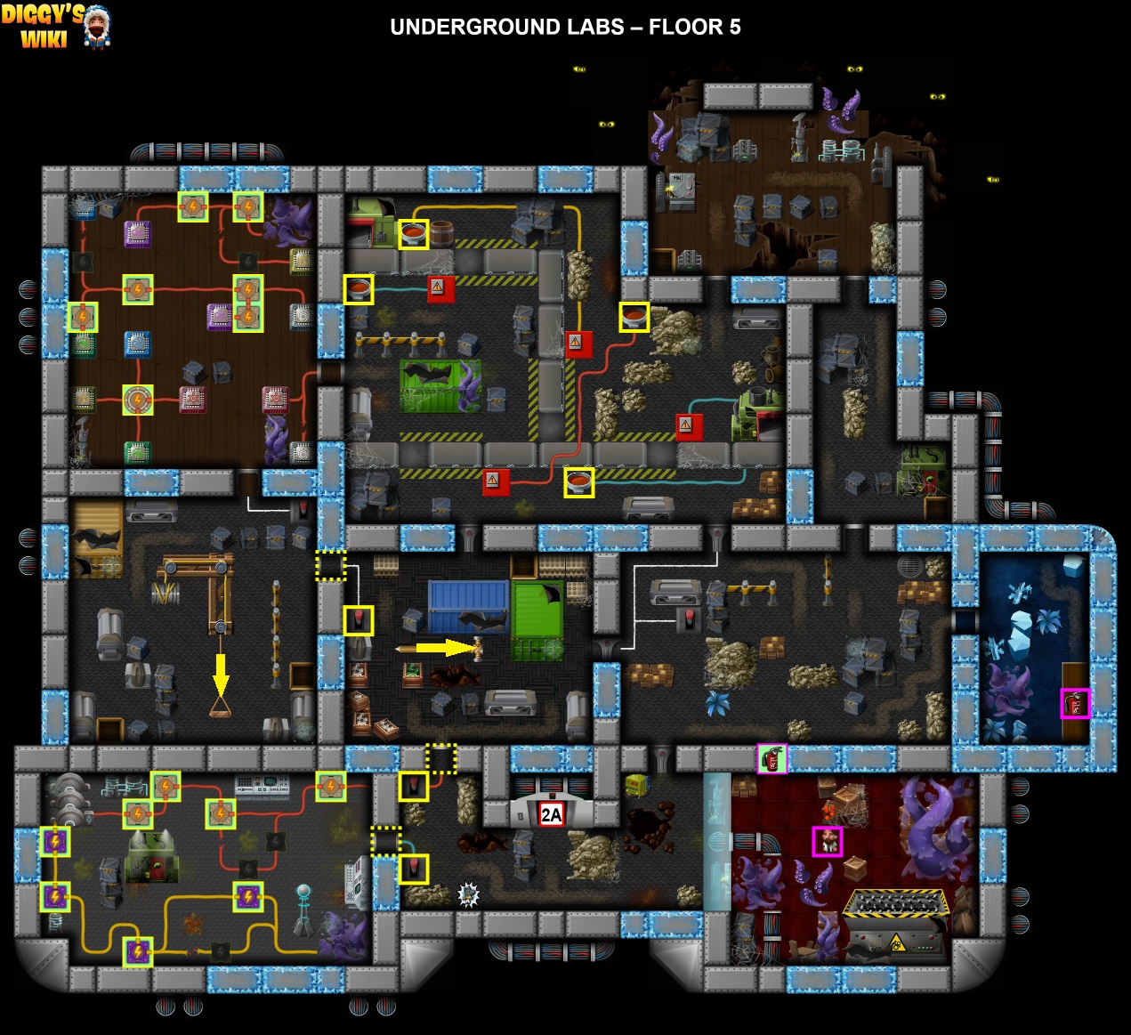 Underground Labs Map 4