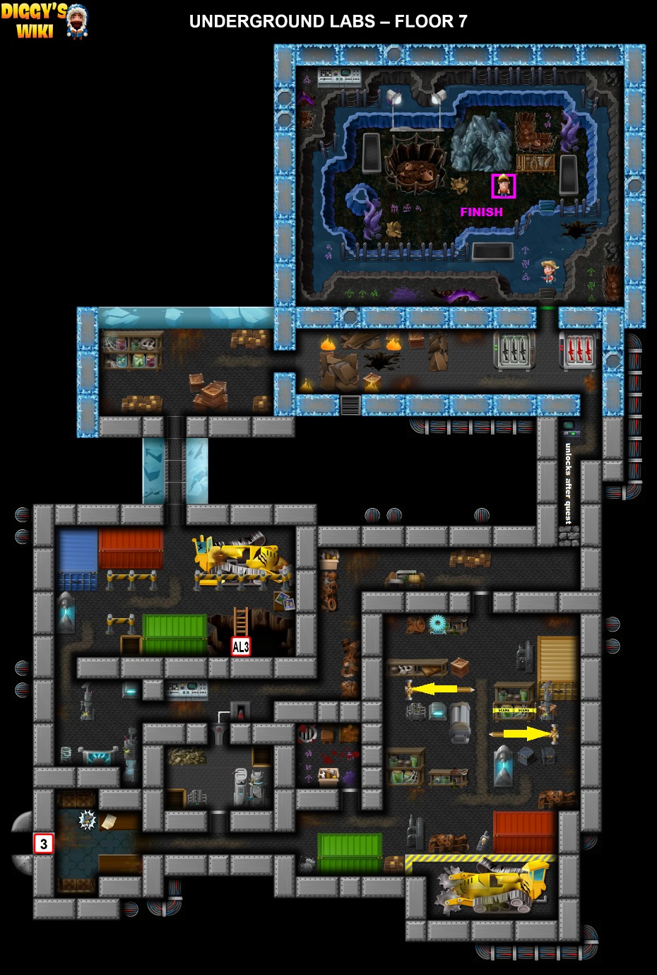 Underground Labs Map 6