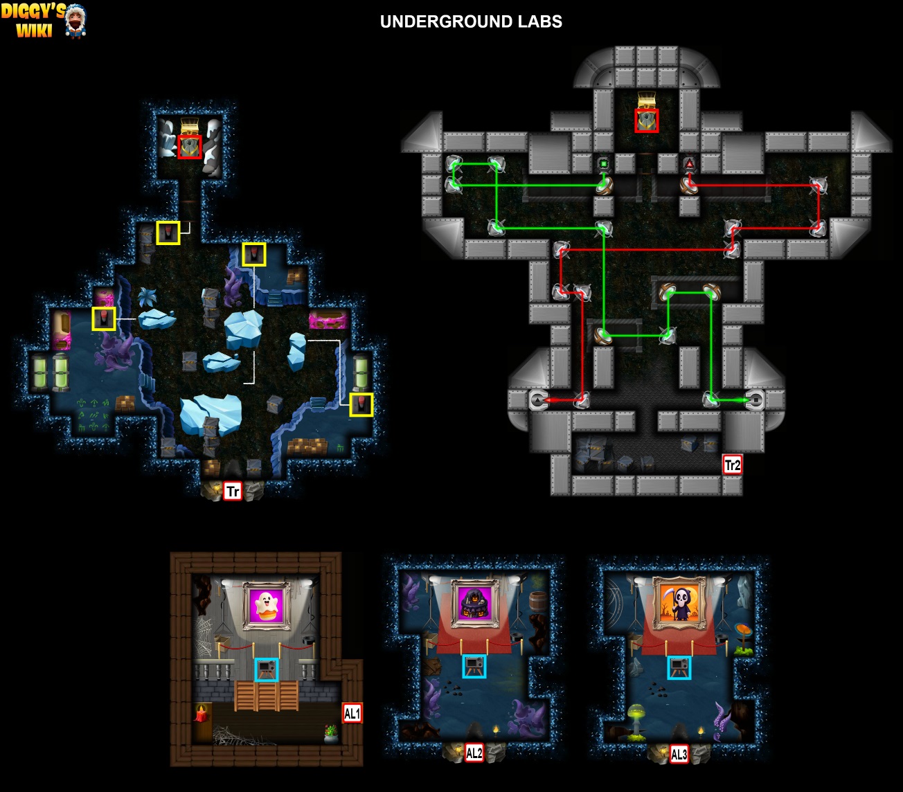 Underground Labs Map 7