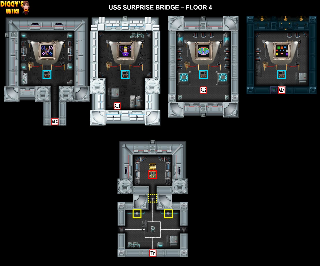 Uss Surprise Bridge Map 3