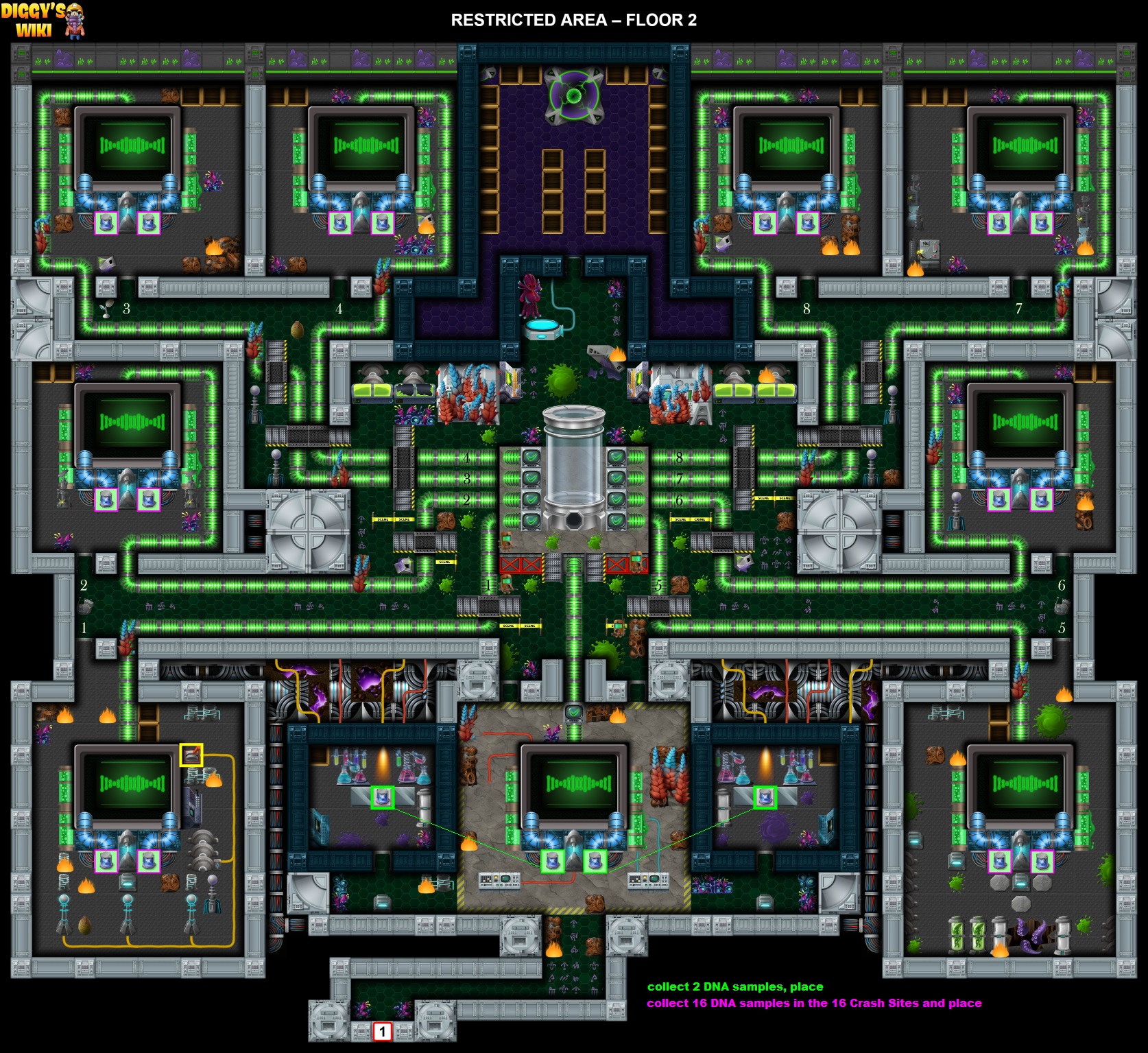 Restricted Area Map 1