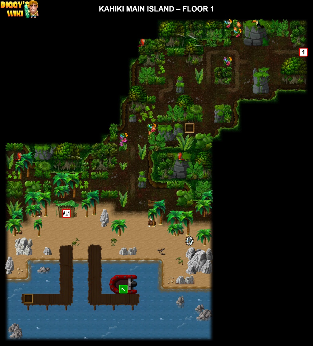 Kahiki Main Island Map 0