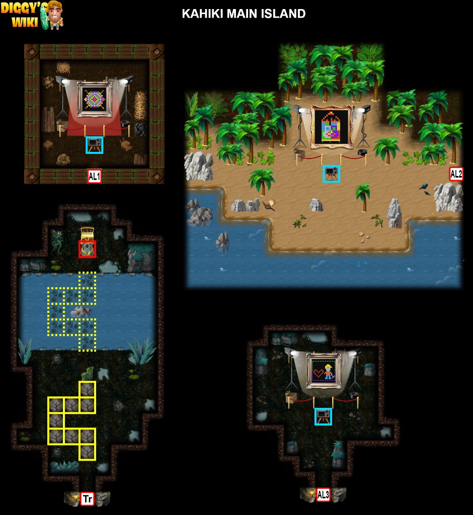 Kahiki Main Island Map 5