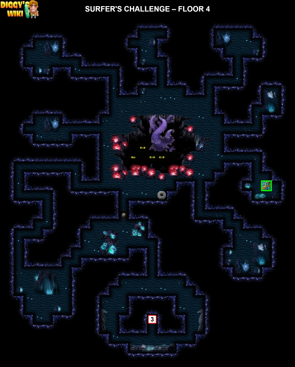 Surfer's Challenge Map 3
