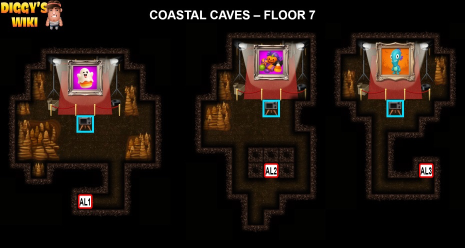 Coastal Caves Map 6