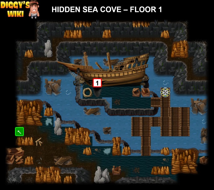 Hidden Sea Cove Map 0