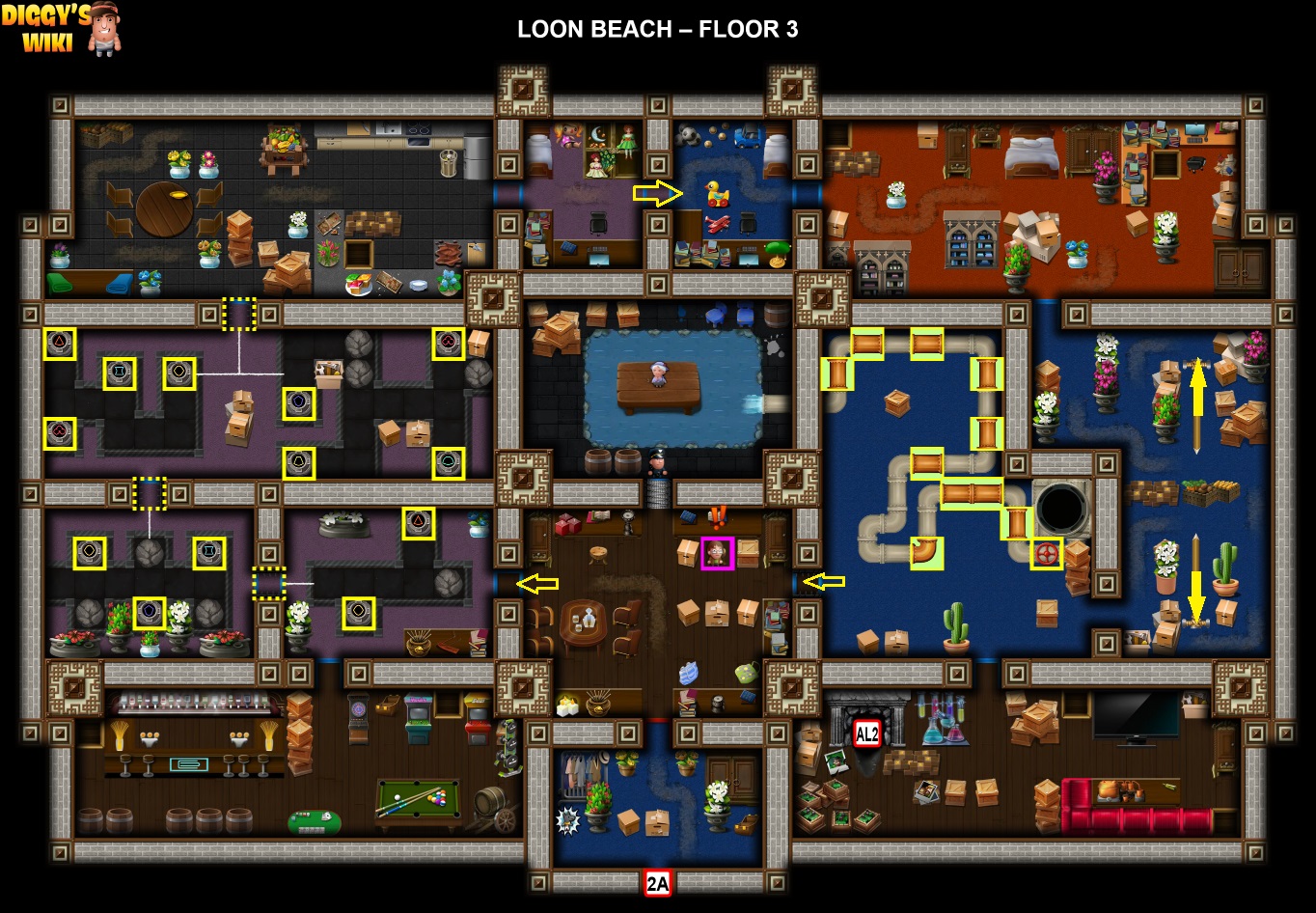 Loon Beach Map 2