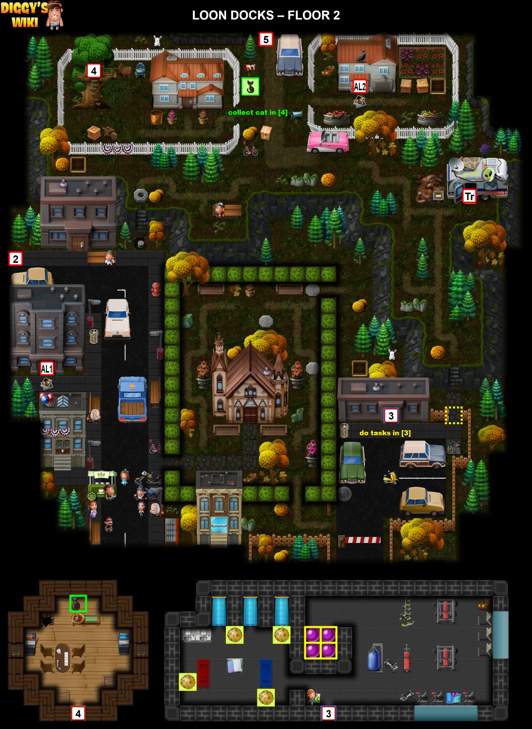Loon Docks Map 1