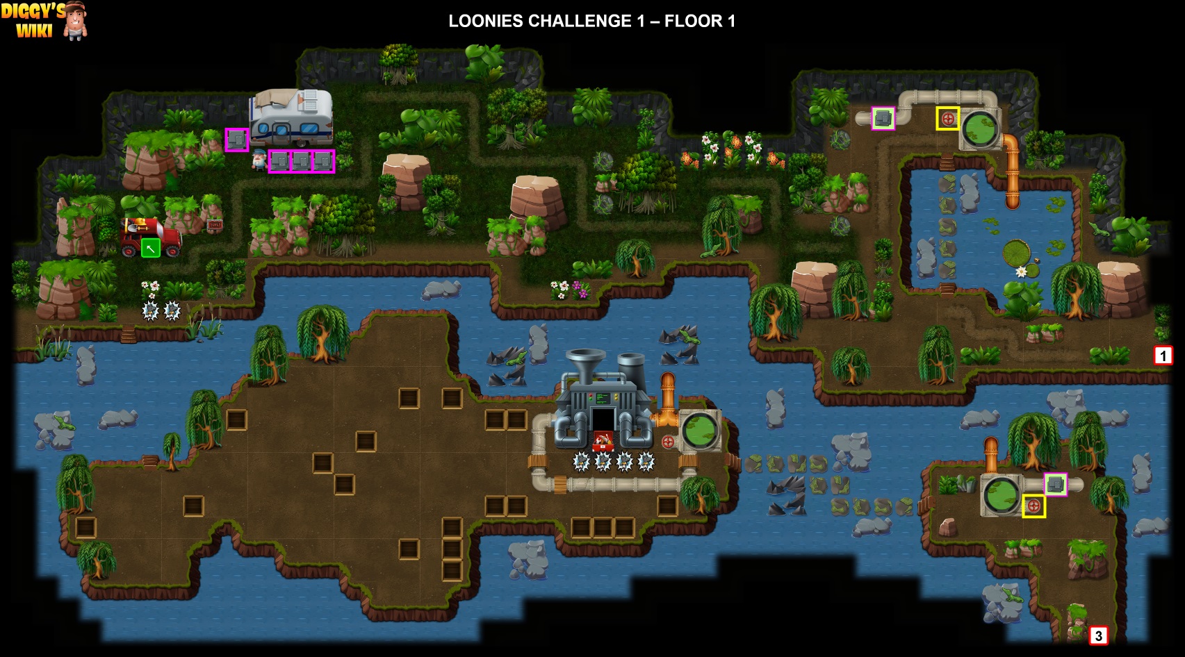 Loonies Challenge 1 Map 0
