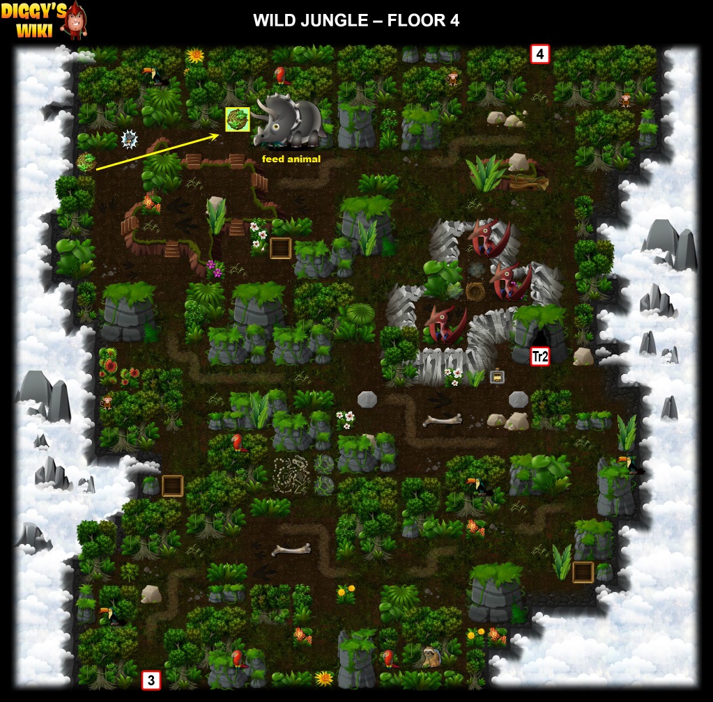 Wild Jungle Map 3