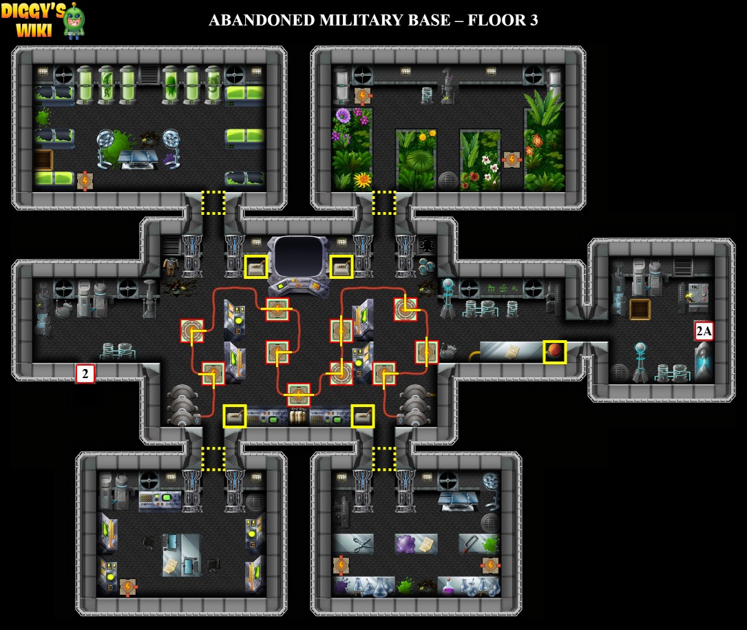 Abandoned Military Base Map 3