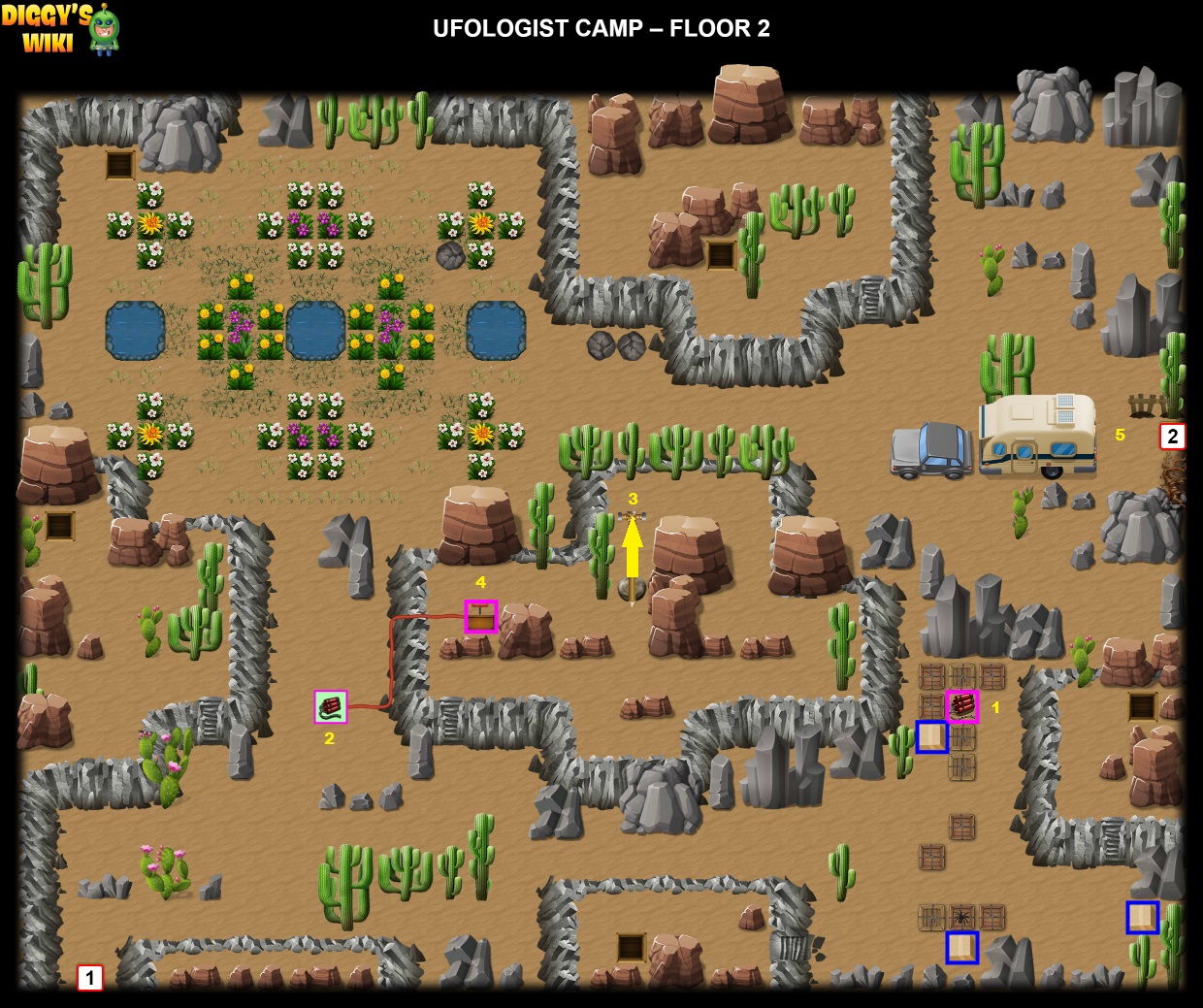 Ufologist Camp Map 1
