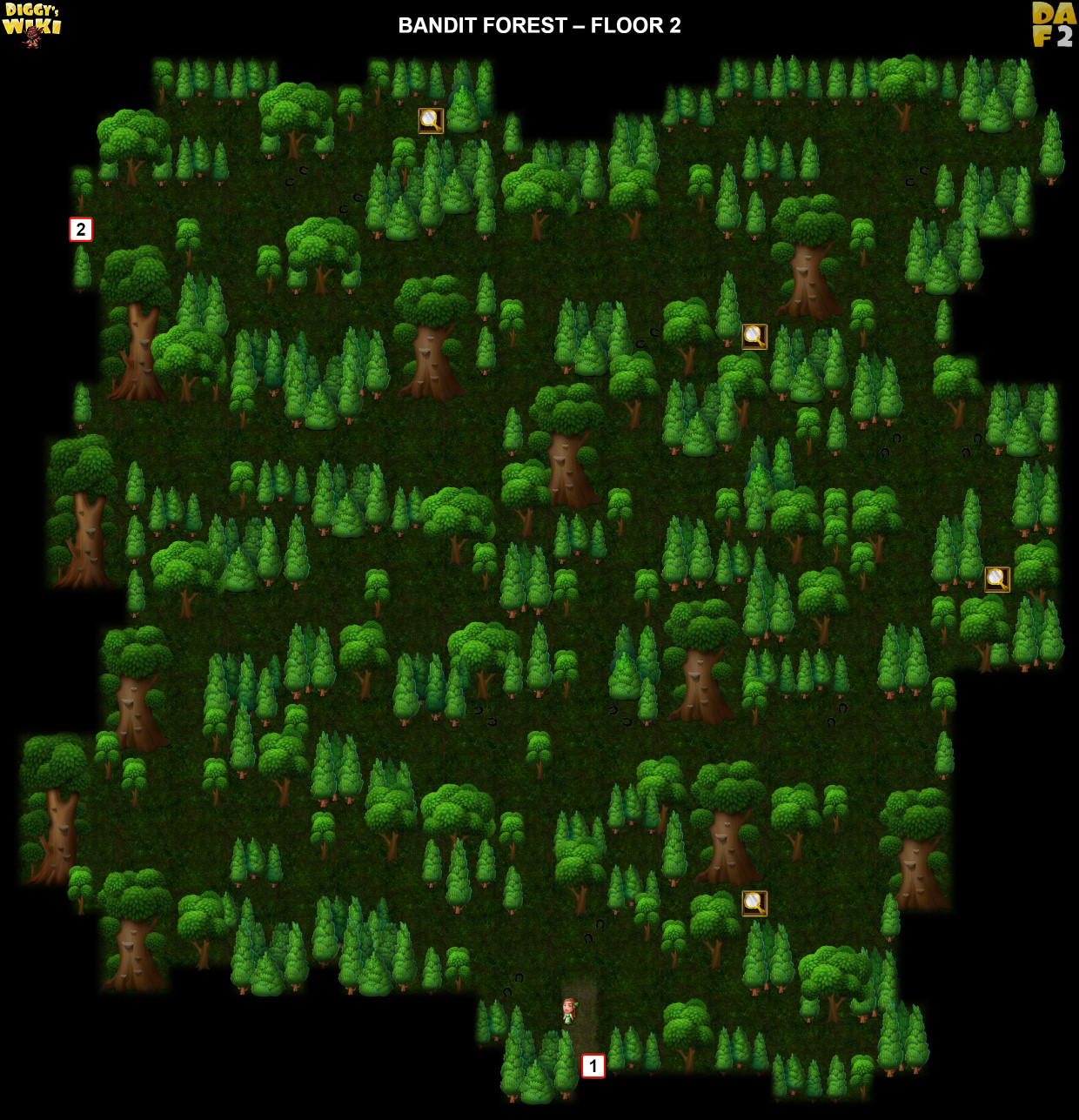 Bandit Forest Map 1