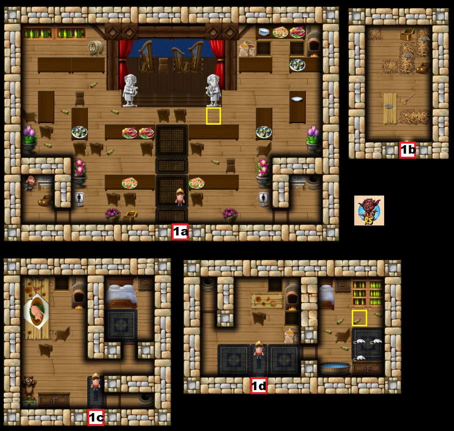 Haunted Greek Village Map 4
