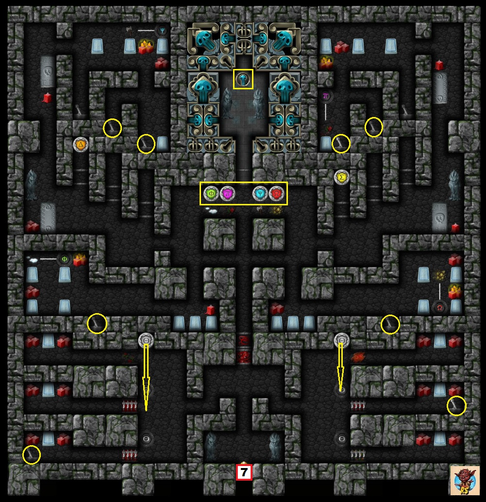 Haunted Greek Village Map 7