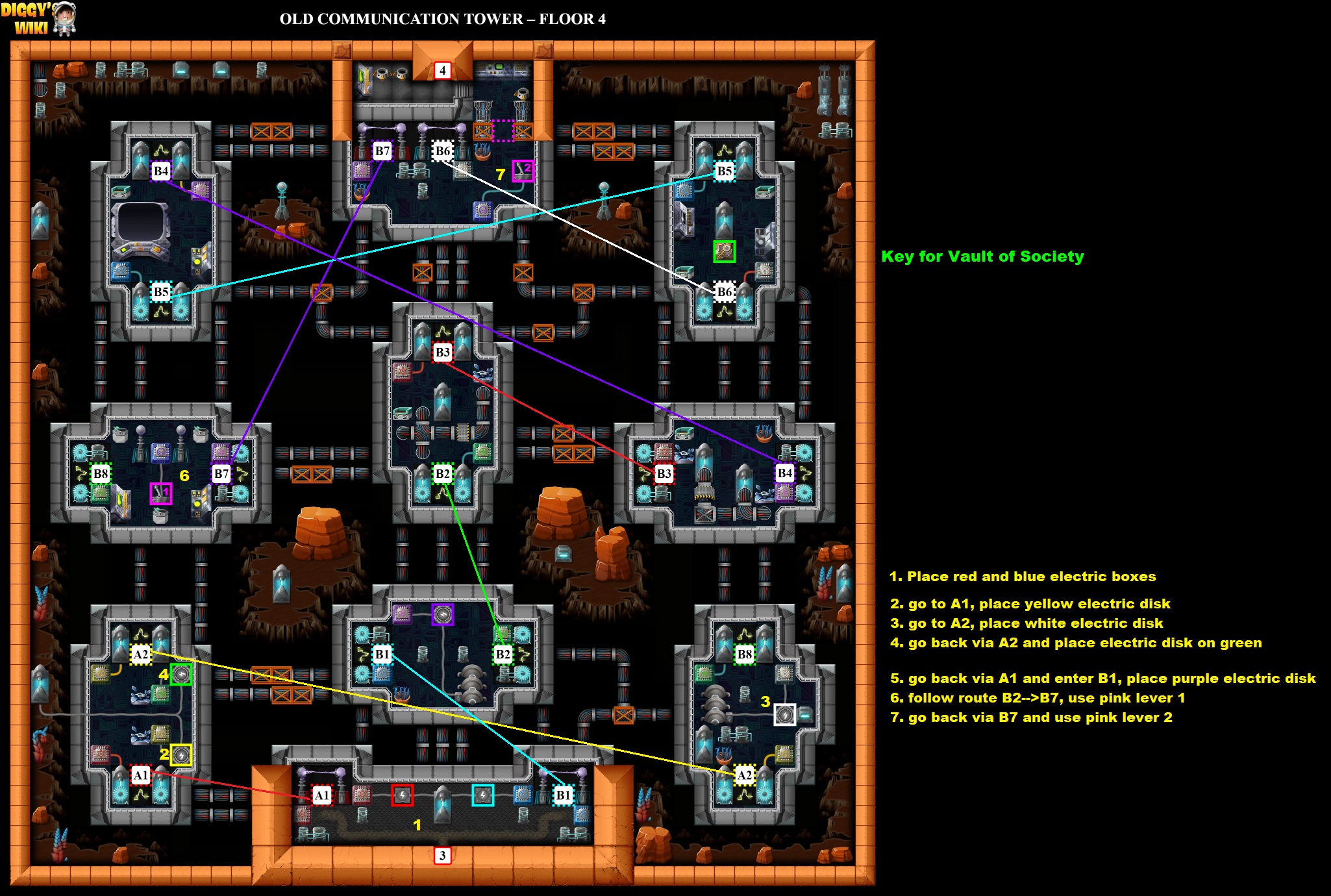 Old Communication Tower Map 4