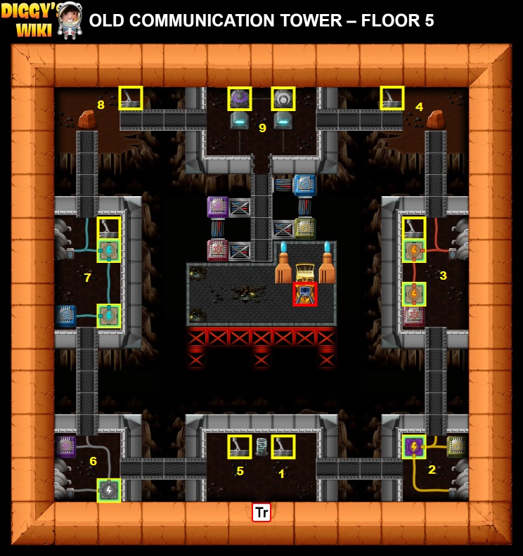 Old Communication Tower Map 5