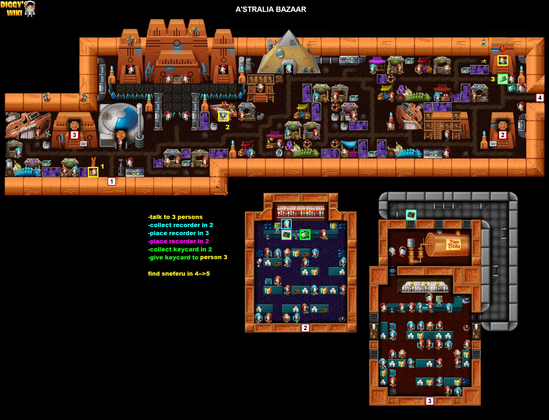 A'stralia Bazaar Map 2