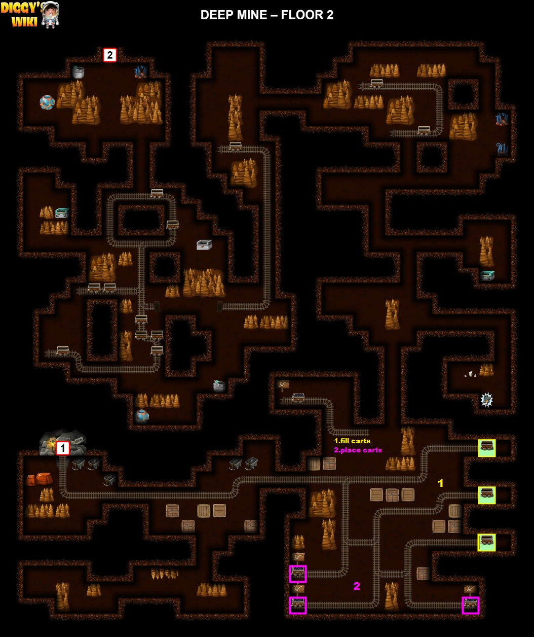 Deep Mine Map 2