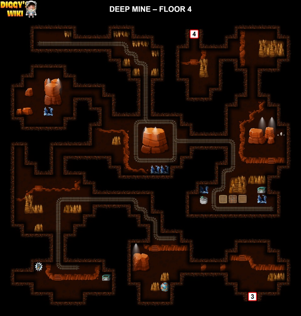 Deep Mine Map 4