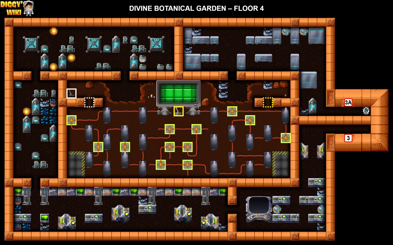 Divine Botanical Garden Map 4
