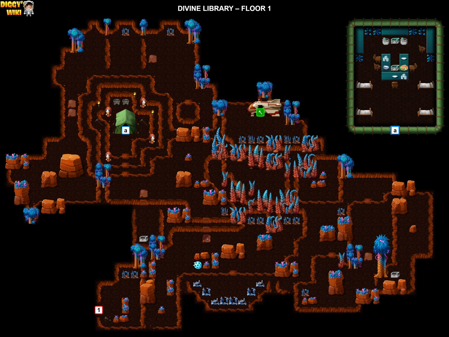 Divine Library Map 1