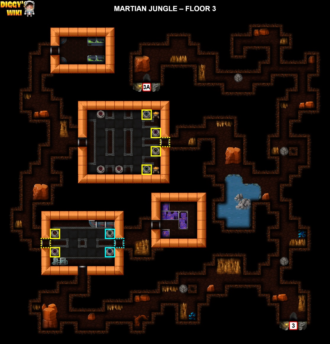 Martian Jungle Map 3