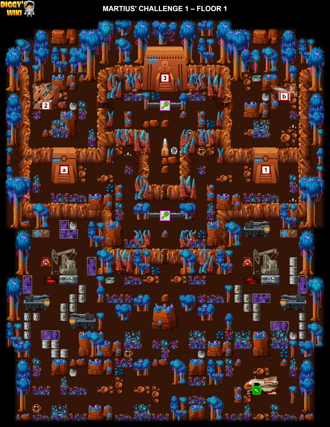 Martius' Challenge 1 Map 1