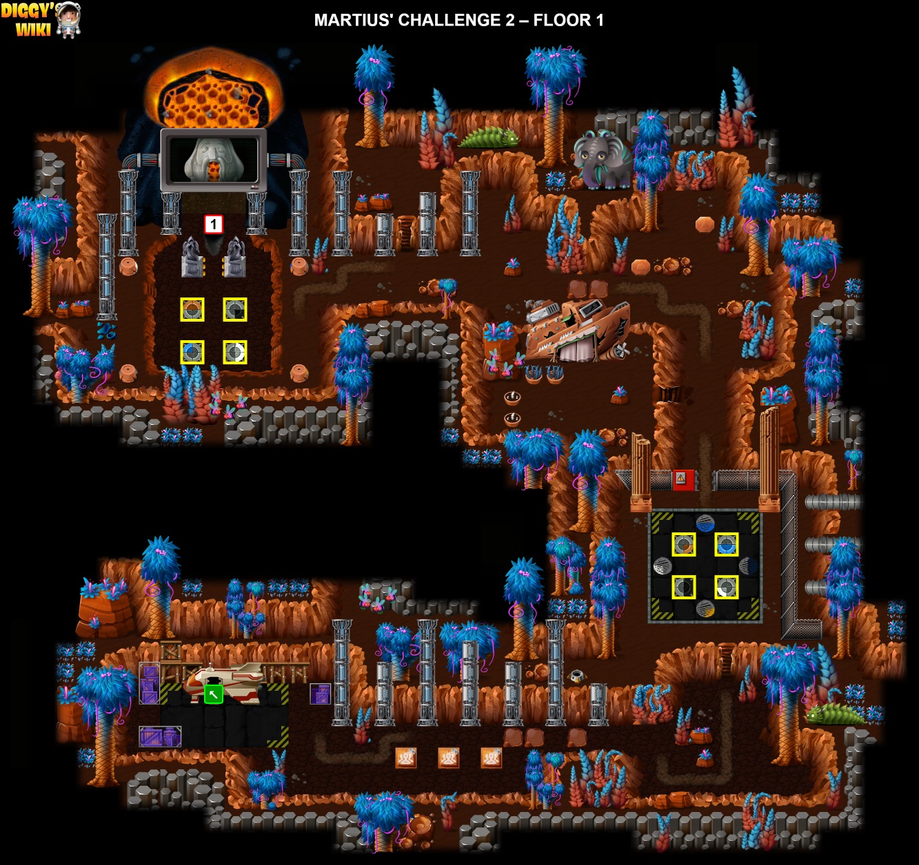 Martius' Challenge 2 Map 1