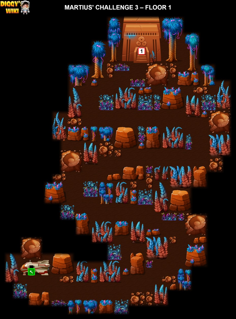 Martius' Challenge 3 Map 1