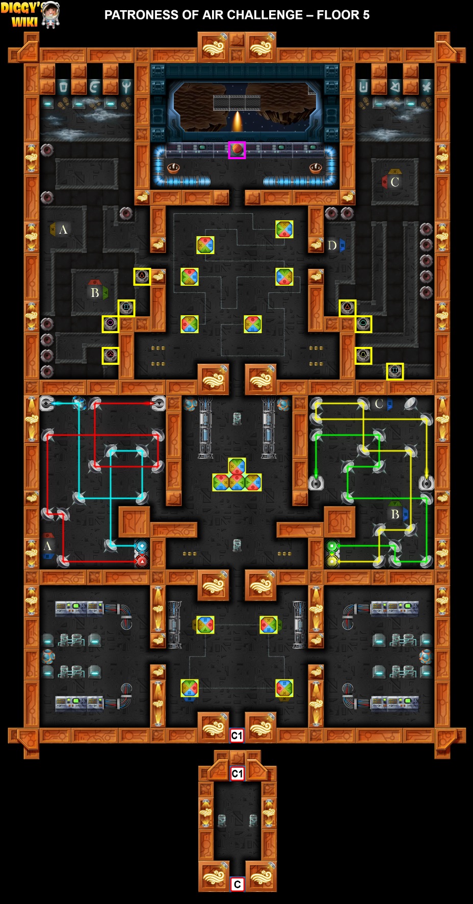 Patroness Of Air Challenge Map 5