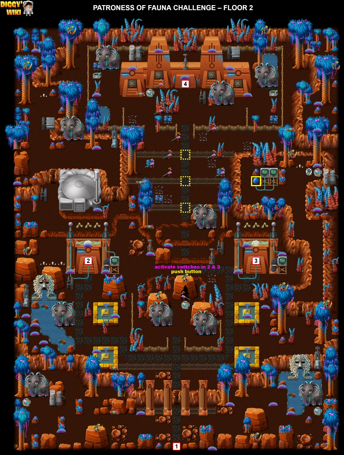 Patroness Of Fauna Challenge Map 3