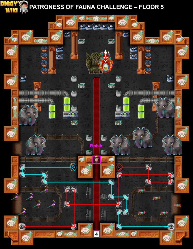 Patroness Of Fauna Challenge Map 8