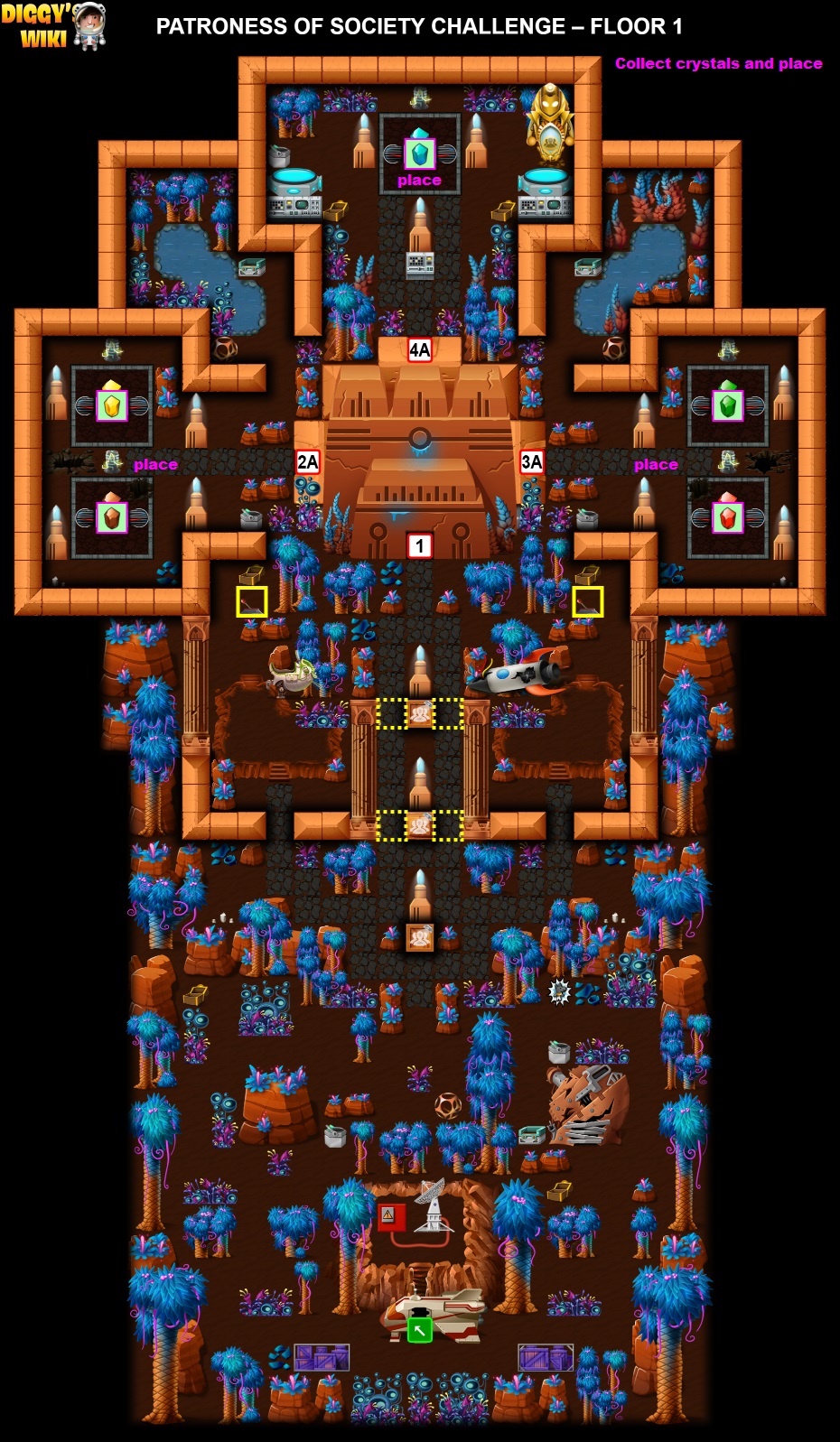 Patroness Of Society Challenge Map 1