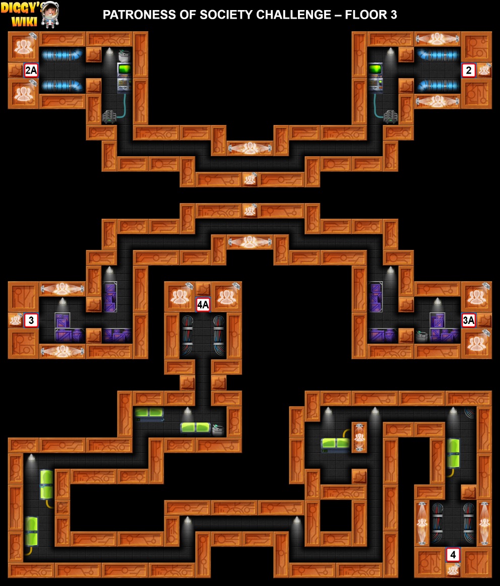 Patroness Of Society Challenge Map 3