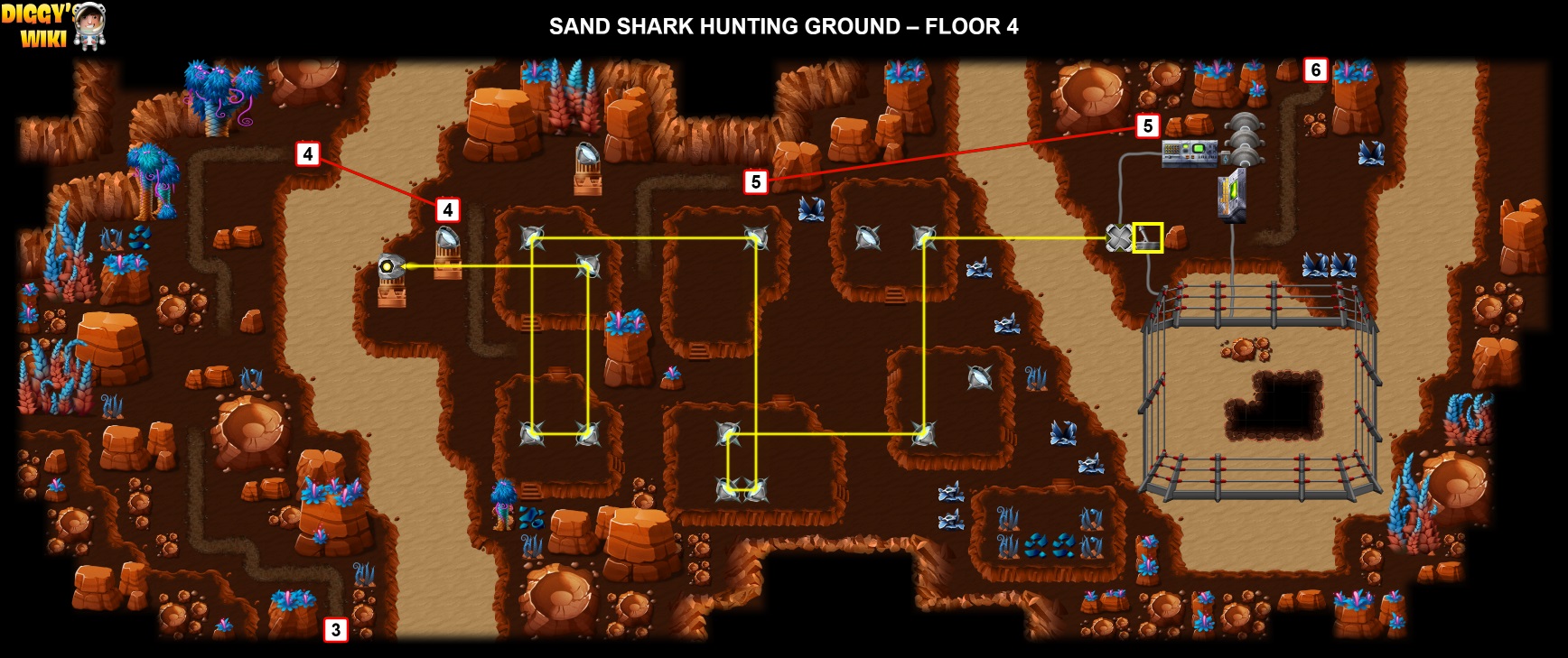 Sand Shark Hunting Ground Map 4