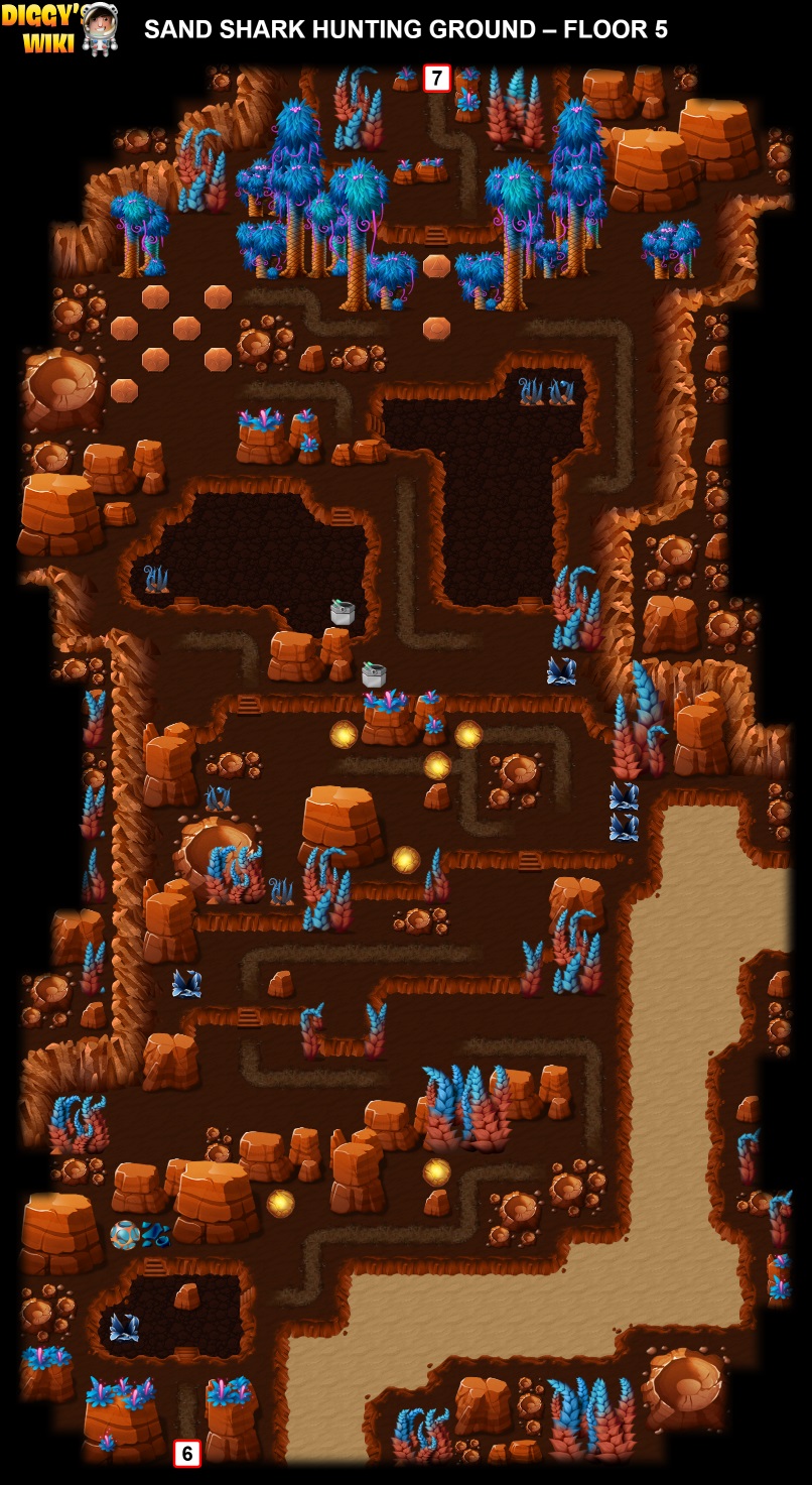 Sand Shark Hunting Ground Map 5