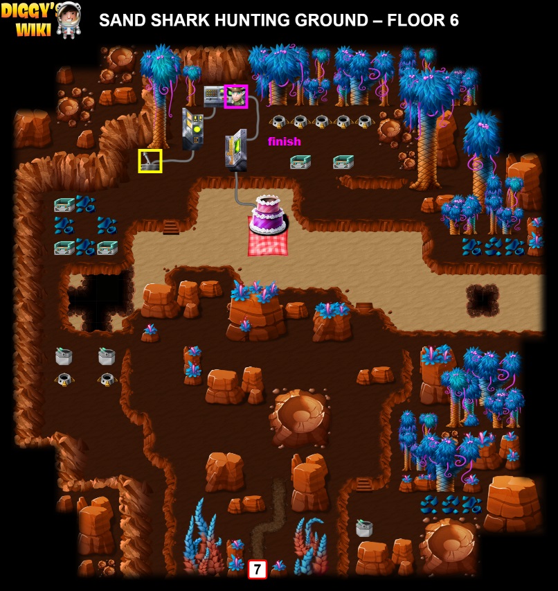 Sand Shark Hunting Ground Map 6