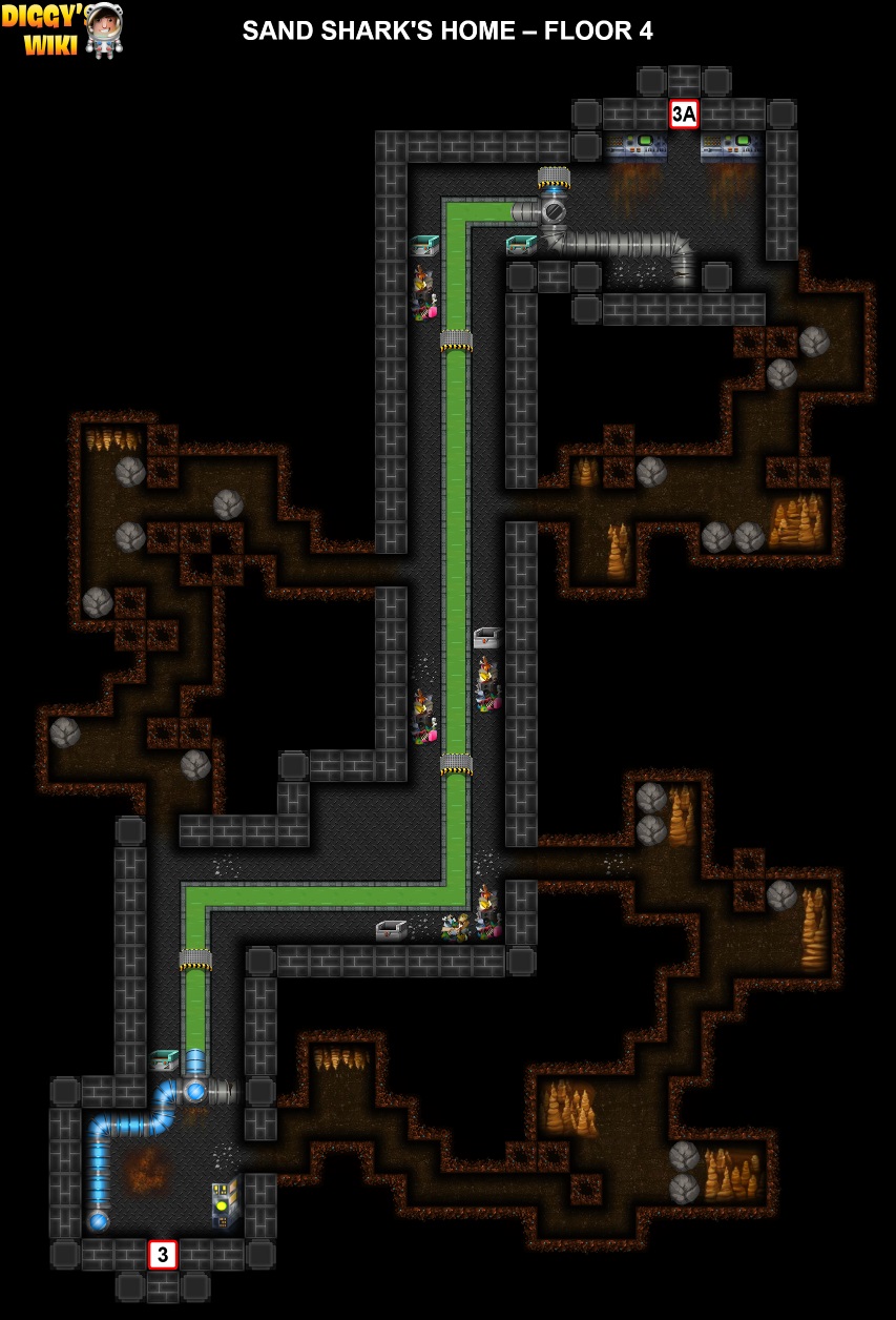 Sand Shark's Home Map 4