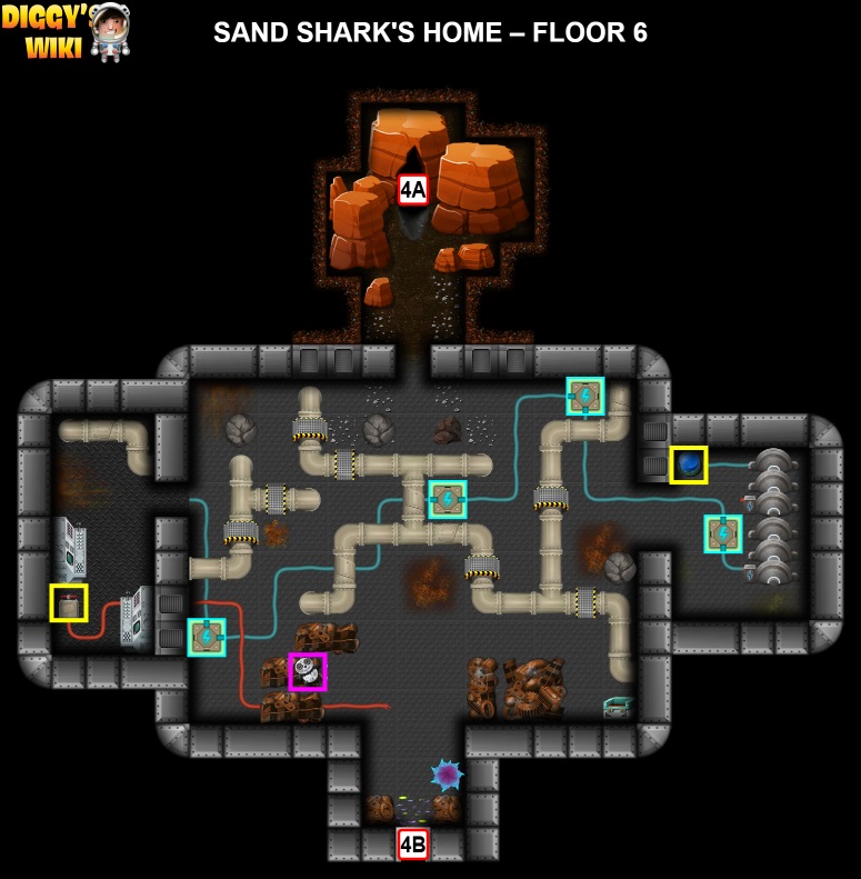 Sand Shark's Home Map 6