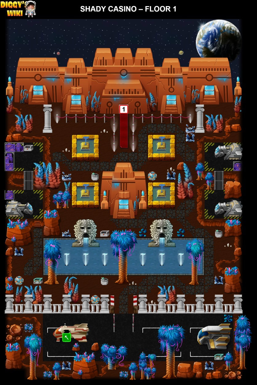 Shady Casino Map 1