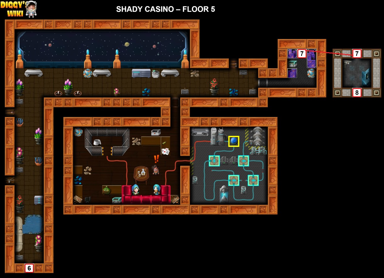 Shady Casino Map 5