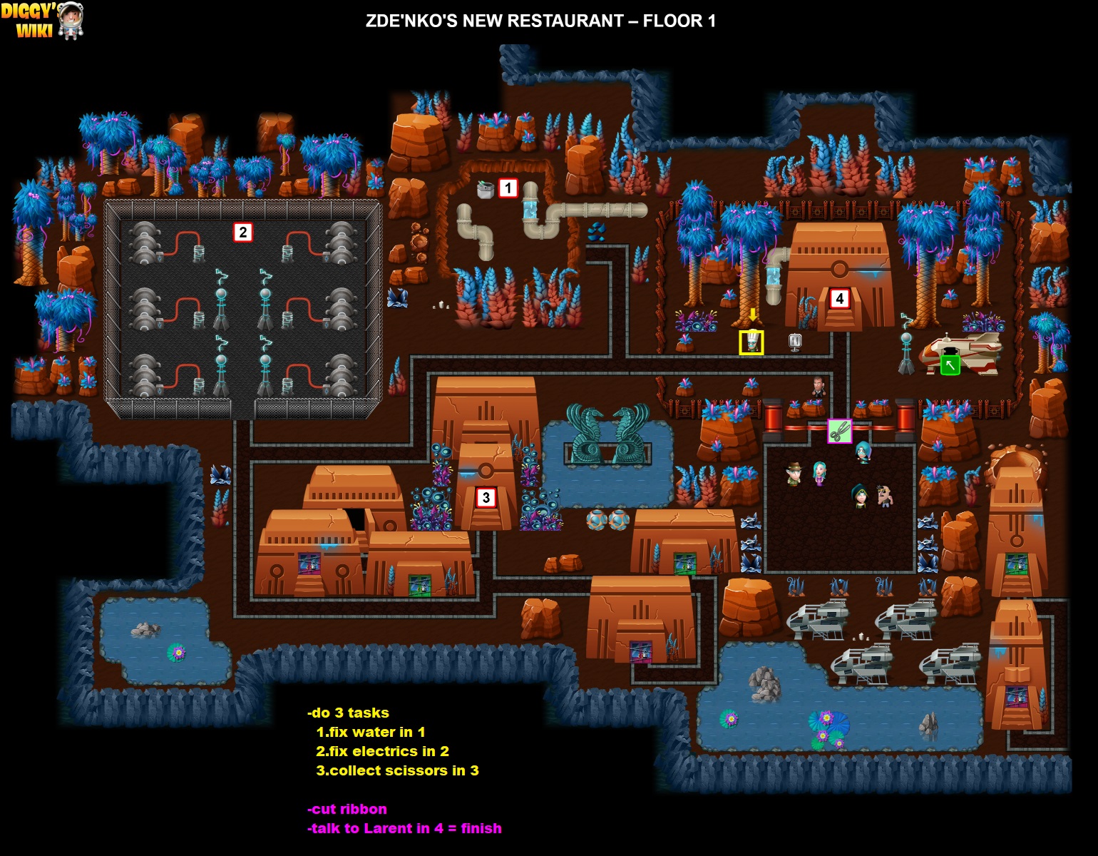 Zde'nko's New Restaurant Map 1