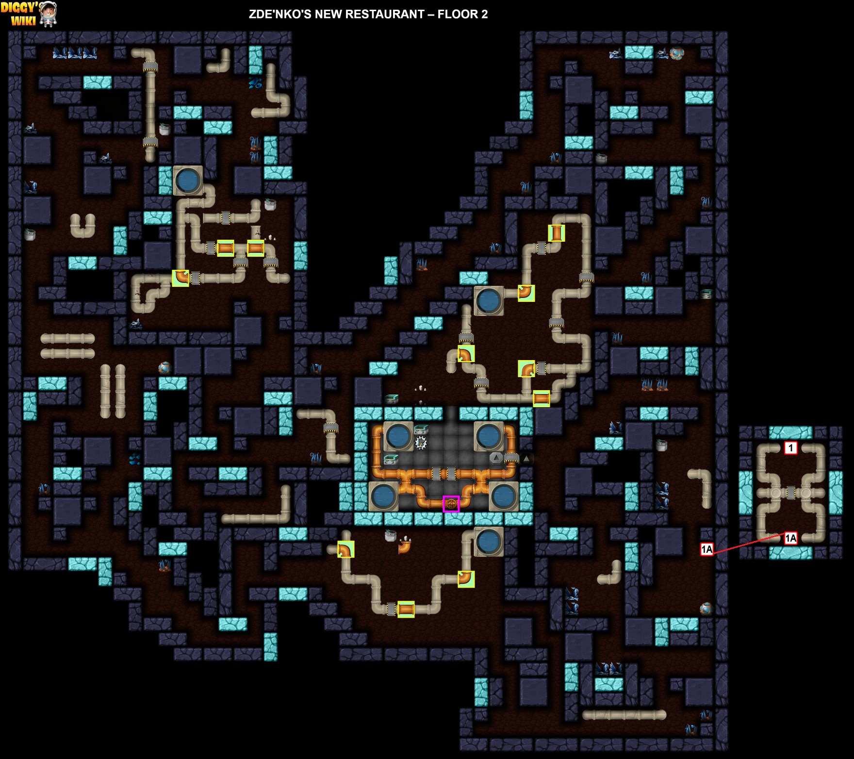 Zde'nko's New Restaurant Map 2