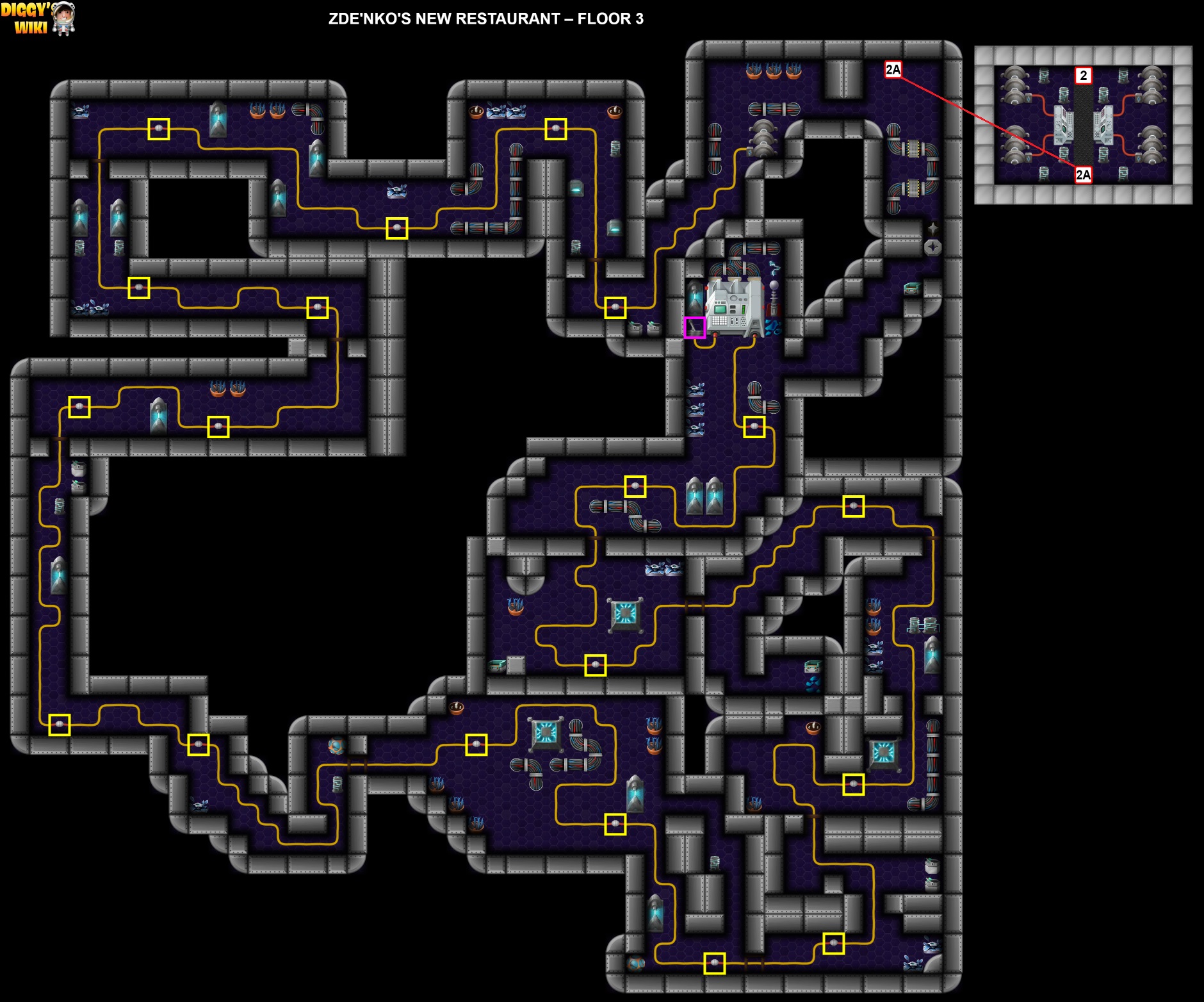 Zde'nko's New Restaurant Map 3